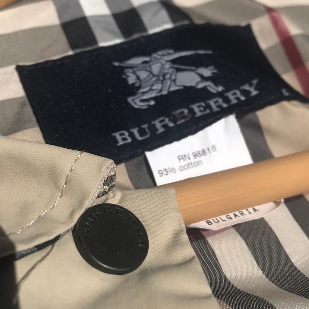 Burberry coat